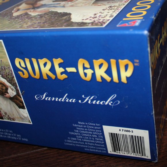 3/$55❤️Sure-Lox Sure-Grip Sandra Kuck GARDEN PARTY puzzle Réception Champêtre - Picture 2 of 3